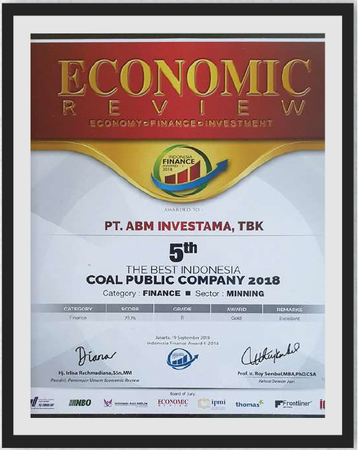 The Best Indonesia Coal Public Company 2018